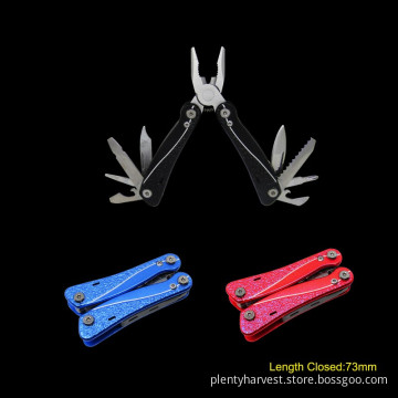 Mini-Size Multi Function Tool with Anodized Aluminum Handle (#8244)